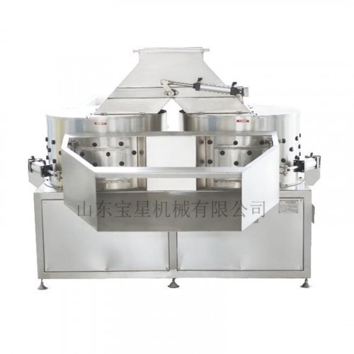 在線雙聯、三聯式脫爪皮機